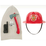 Firemans Helmet with Tools 